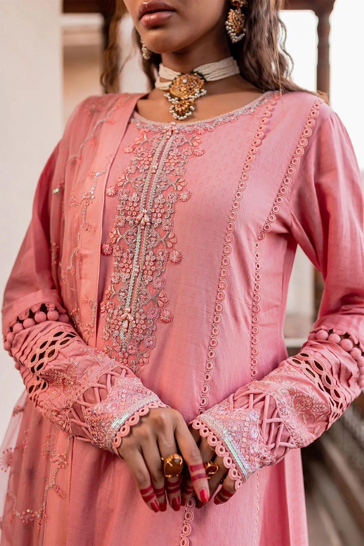 Nureh | Lawn Jacquard | NS-76 - Rang-e-Khaas