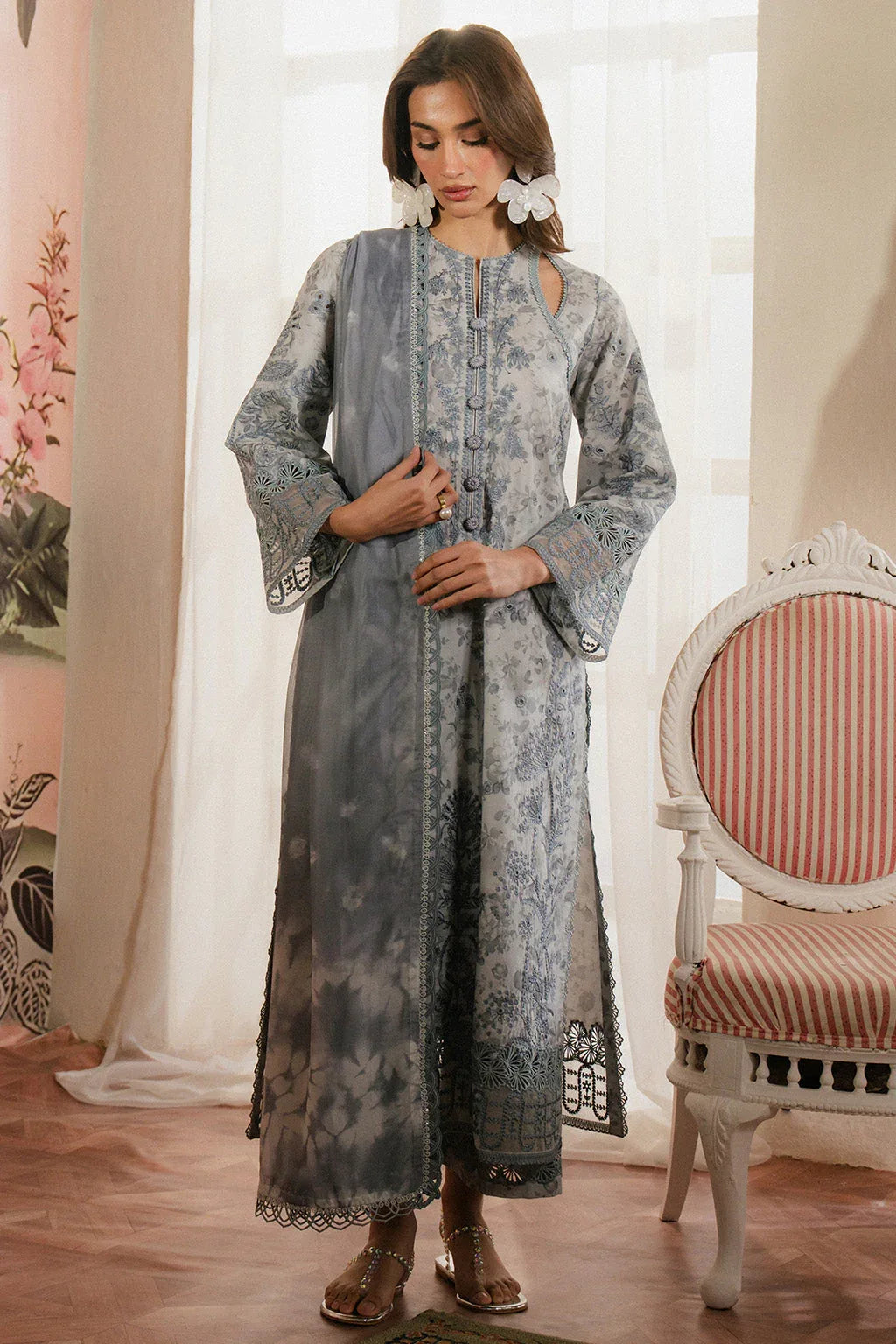 Ayzel | Armelia Printed Lawn 25 | Selviana - Rang-e-Khaas