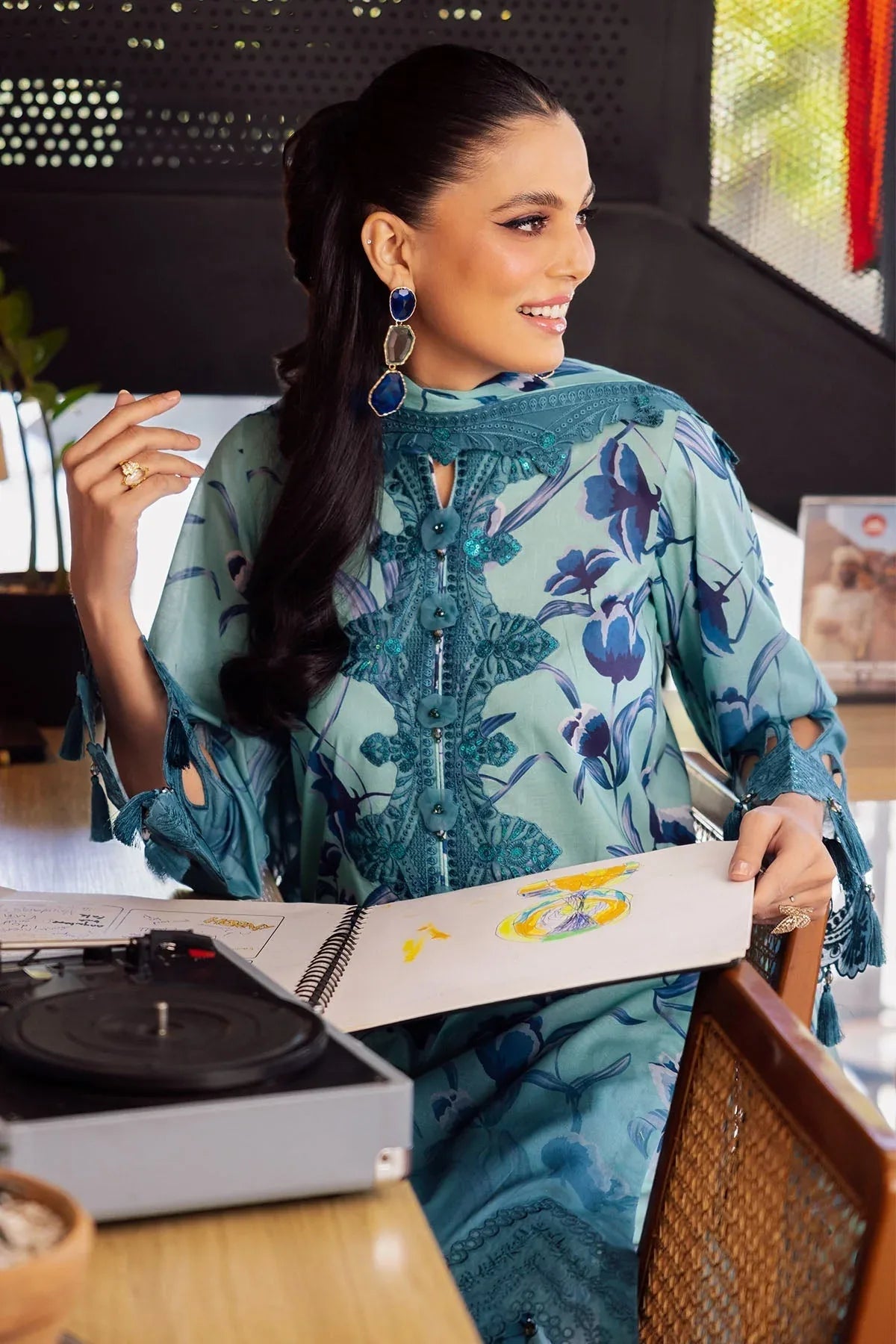 Nureh | Glam Girl Lawn | GL-08 - Rang-e-Khaas