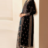 JAZMIN__Embroidered Velvet Formal VF-2028