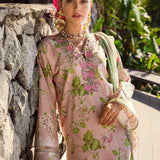 ELAF Signature Embroidered Lawn Unstitched 3Pc Suit ESL-05B DELIGHT DRAPE