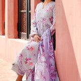 Farasha | Printed Essentials | Rosy Mist