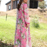 Elaf Premium | Prints Chikankari 24 | 03B PINK MUSE
