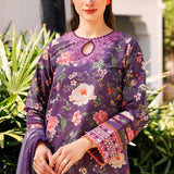 Farasha | Printed Essentials | Majestic Purple
