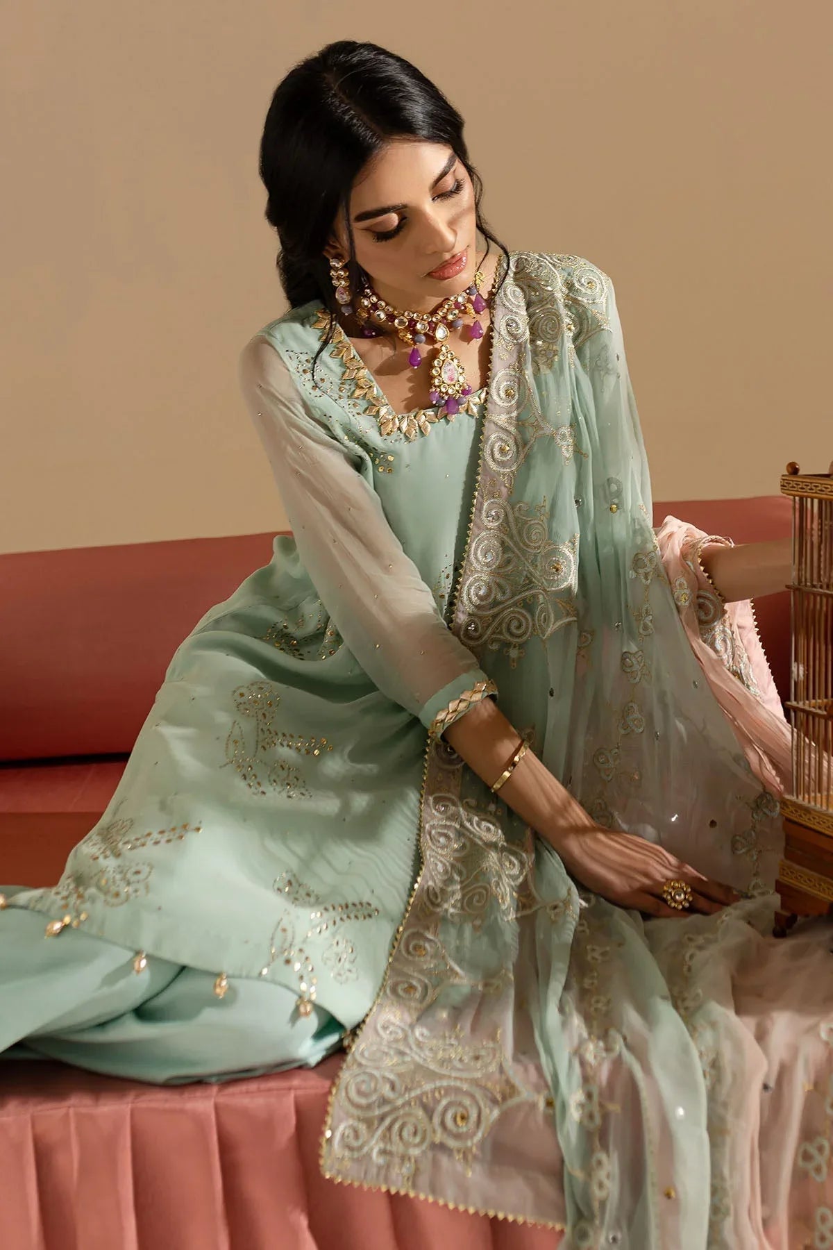 Nureh | Mukeshkari Formals | MK-11 - Rang-e-Khaas