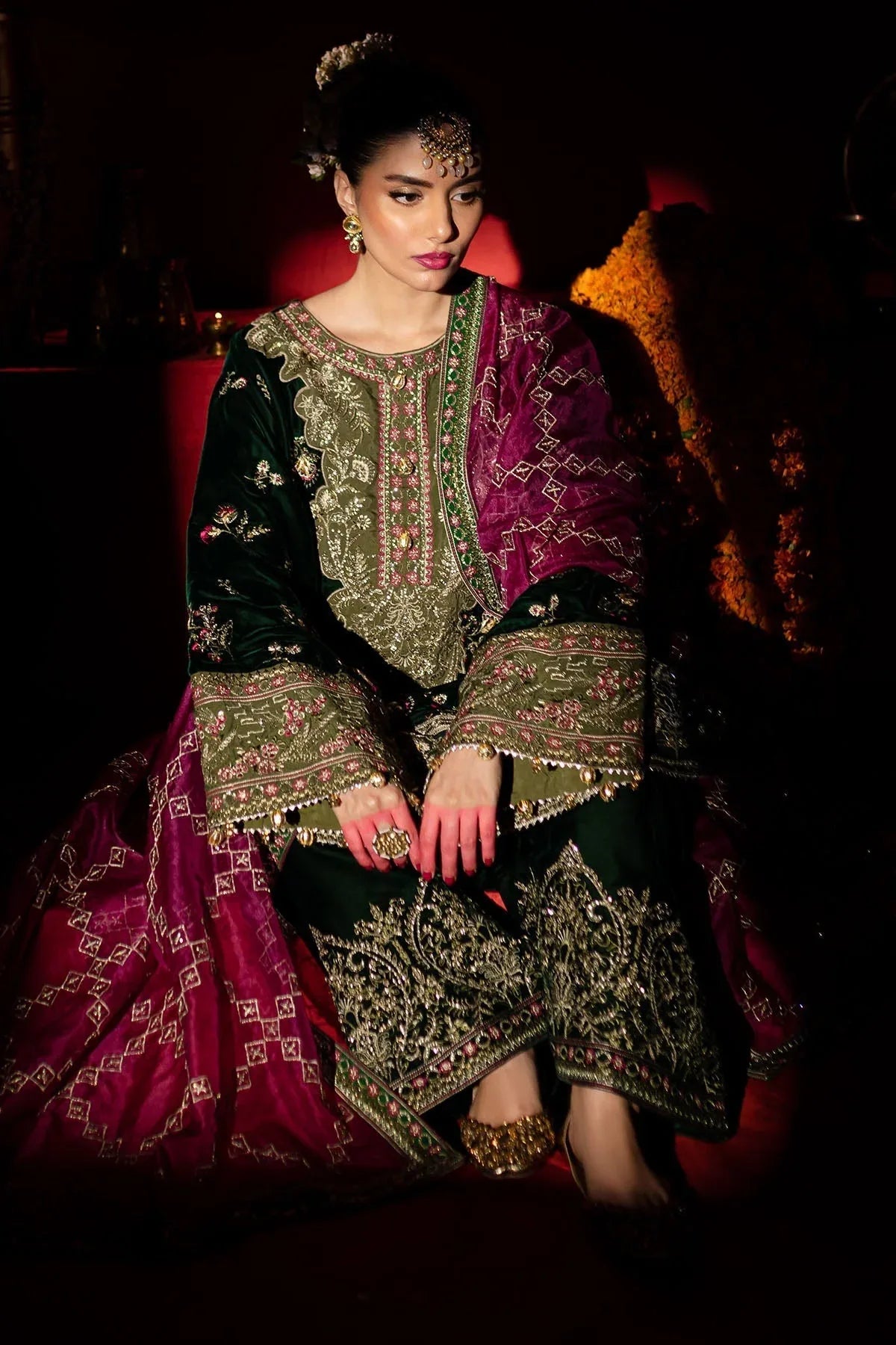 Nureh | Maya Velvet | NW-88 - Rang-e-Khaas
