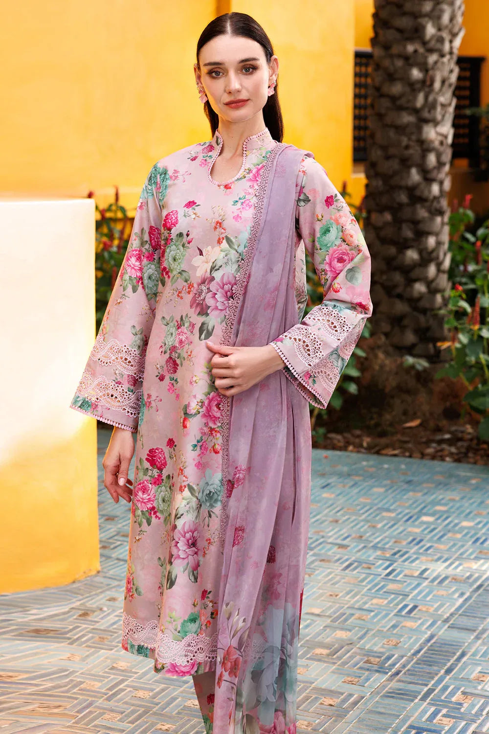 Farasha | Printed Essentials | Spring Muse - Rang-e-Khaas
