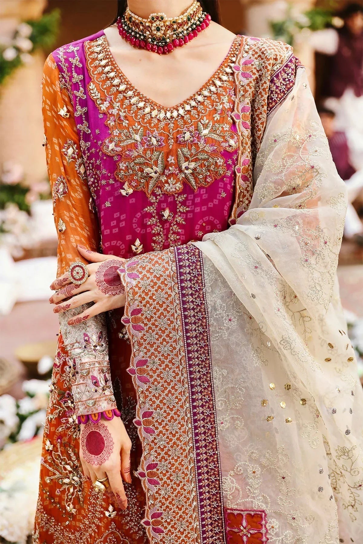 Nureh | Jhoomro Wedding Formals | NL-66 BANO - Rang-e-Khaas