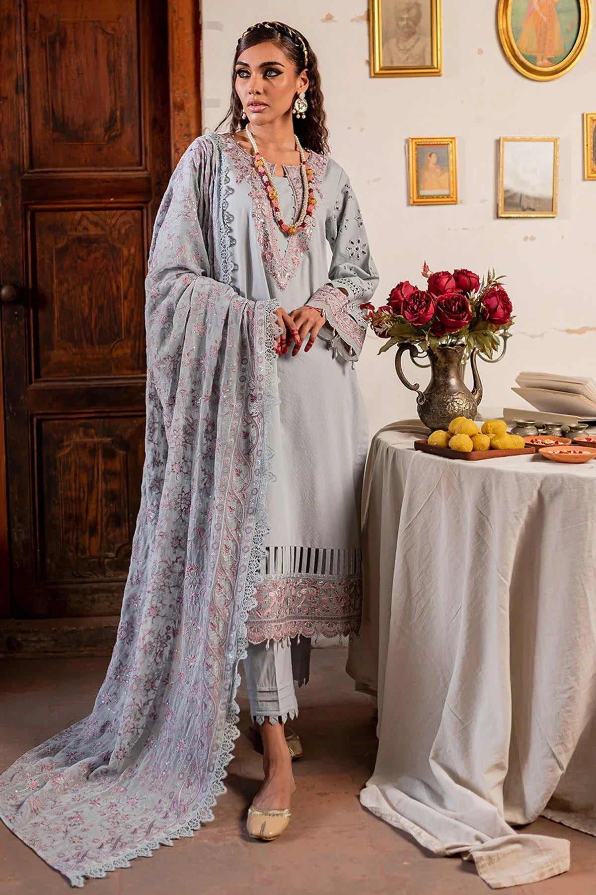 Nureh | Lawn Jacquard | NS-79 - Rang-e-Khaas