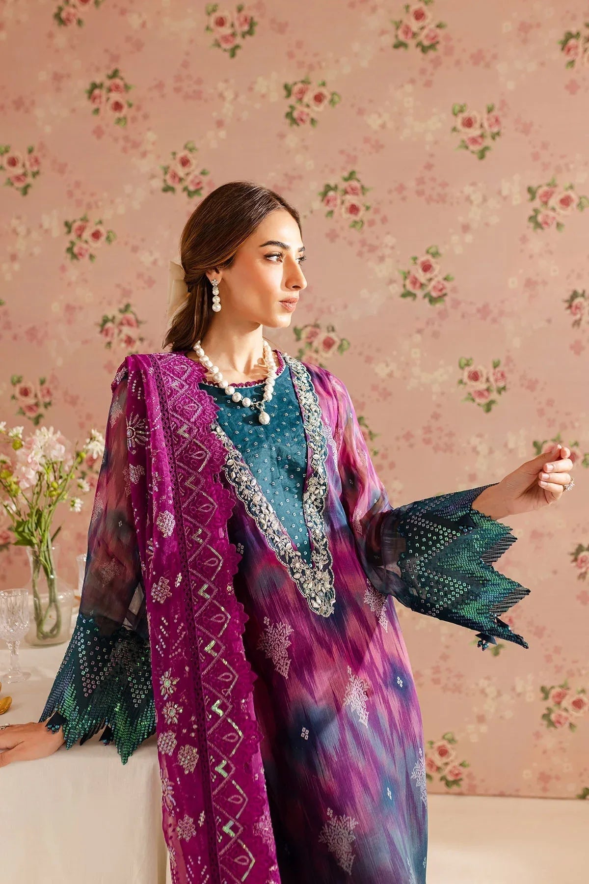 Nureh | Ballerina Formals | NU2-159 - Rang-e-Khaas