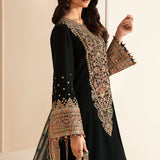 JAZMIN__Embroidered Velvet Formal VF-2025