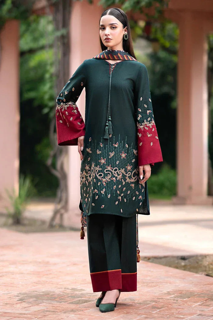 Jazmin | Winter Edition 24 | KHADDAR UW-0071 - Rang-e-Khaas
