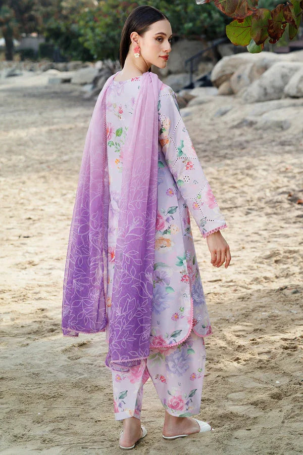 Farasha | Printed Essentials | Rosy Glem - Rang-e-Khaas