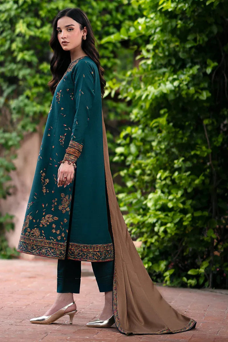 Jazmin | Winter Edition 24 | KHADDAR UW-0060 - Rang-e-Khaas