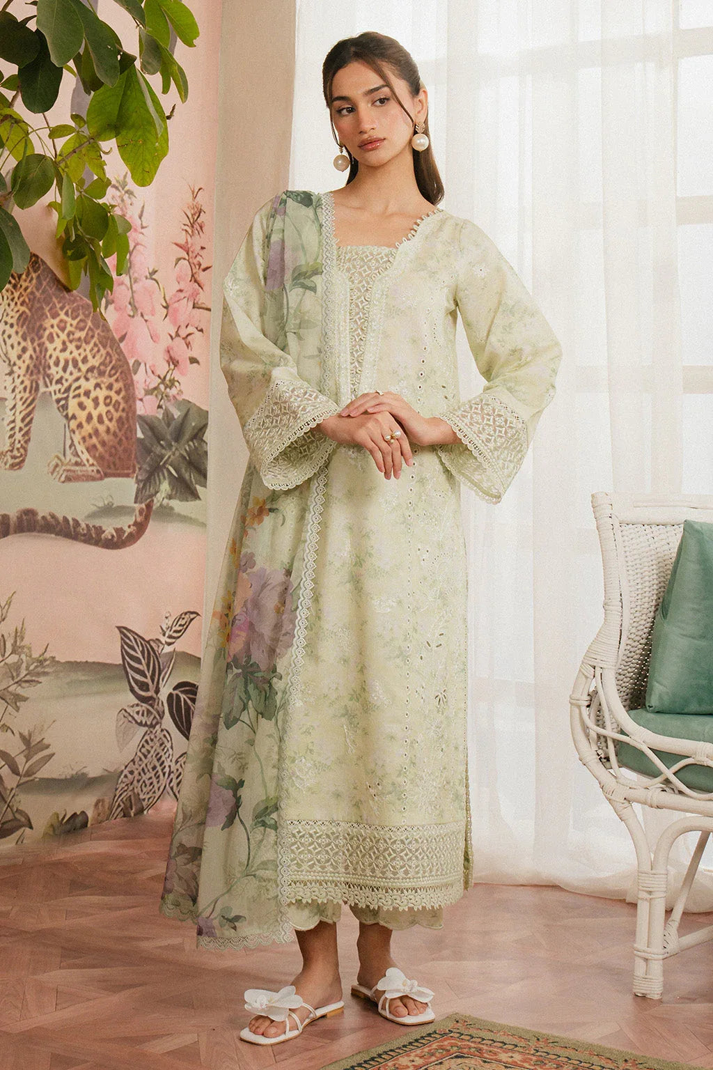 Ayzel | Armelia Printed Lawn 25 | Mirelia - Rang-e-Khaas