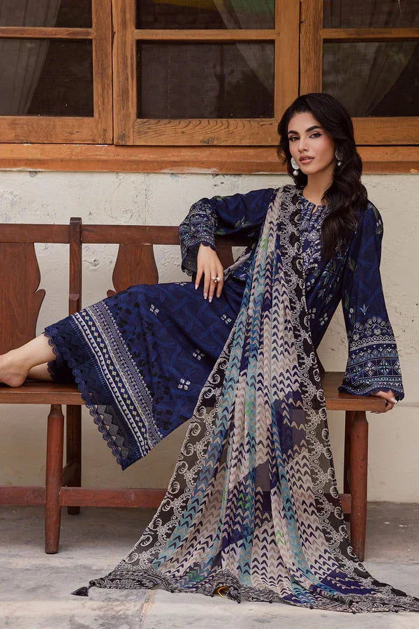 Nureh | Signature Printed Linen | SP-167 - Rang-e-Khaas