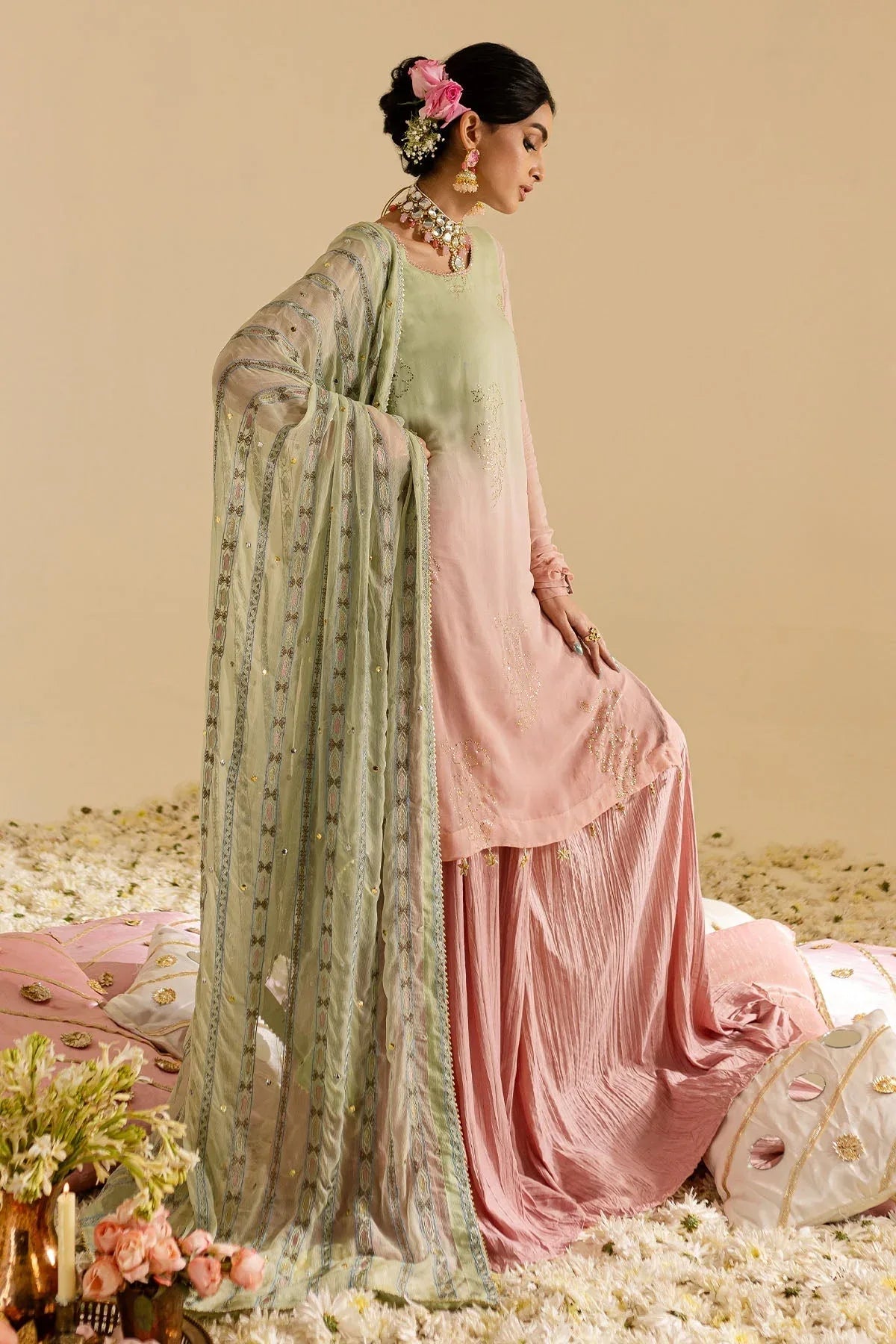 Nureh | Mukeshkari Formals | MK-07 - Rang-e-Khaas