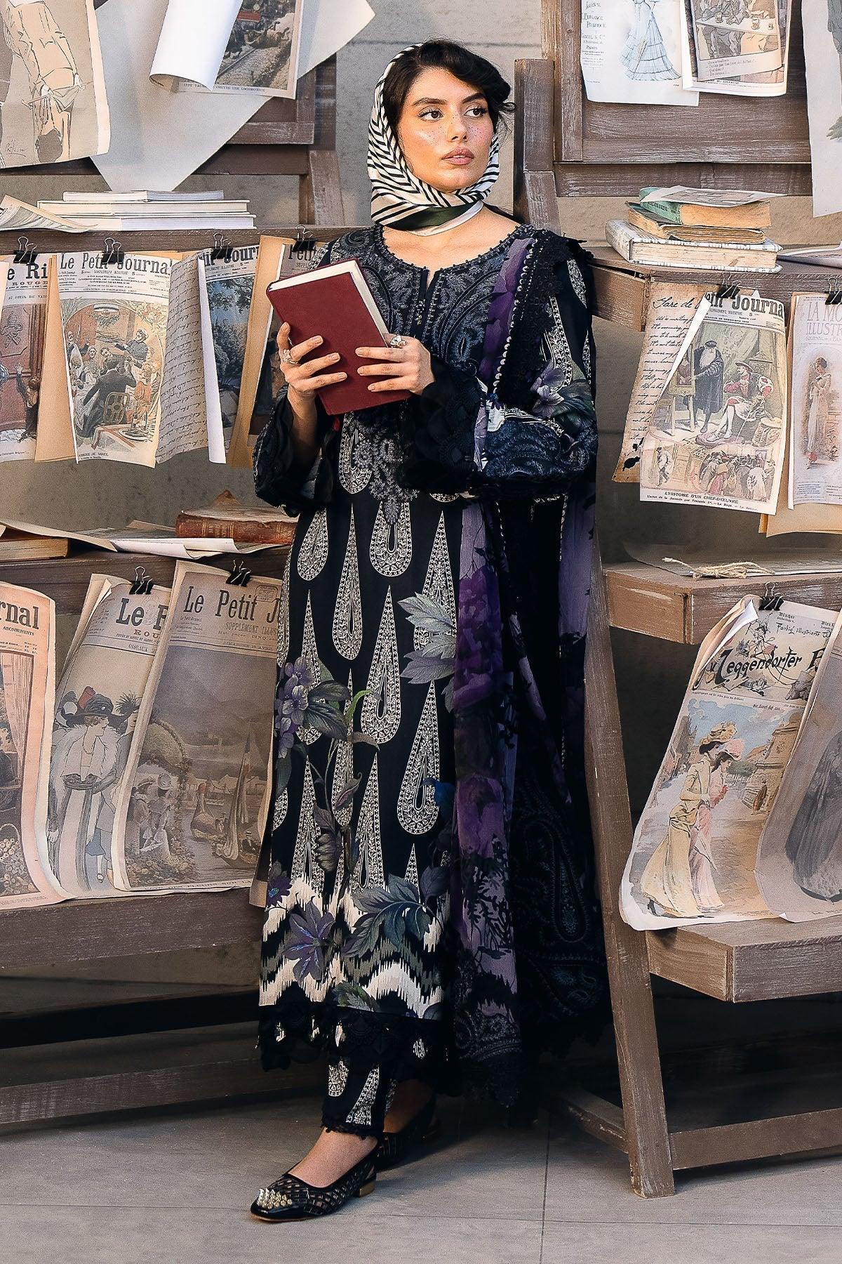 Nureh | Glam Girl Lawn | GL-19 - Rang-e-Khaas