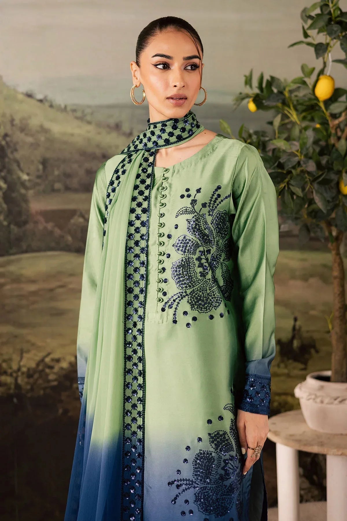 Nureh | Shades of Winter | NP-677 - Rang-e-Khaas