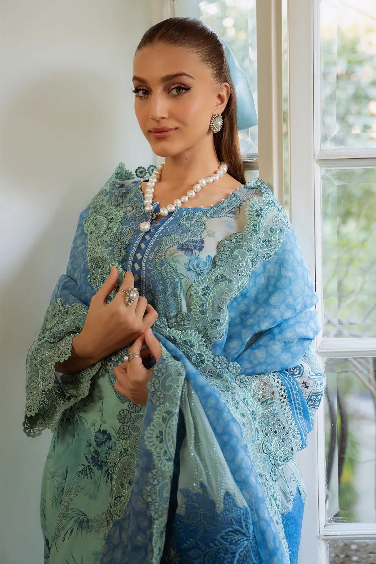 Nureh | Maya Swiss Lawn | NS-152 - Rang-e-Khaas