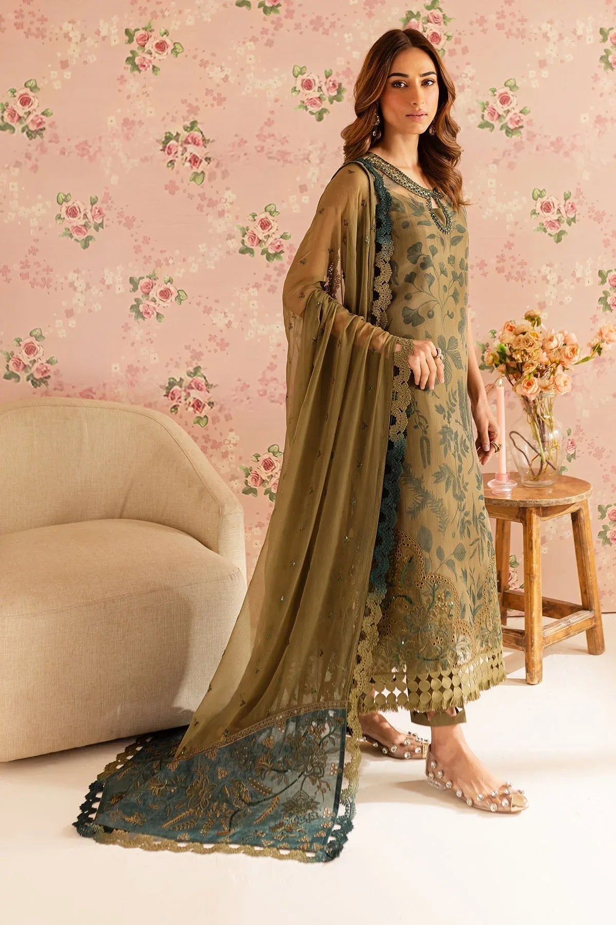 Nureh | Ballerina Formals | NU2-162 - Rang-e-Khaas