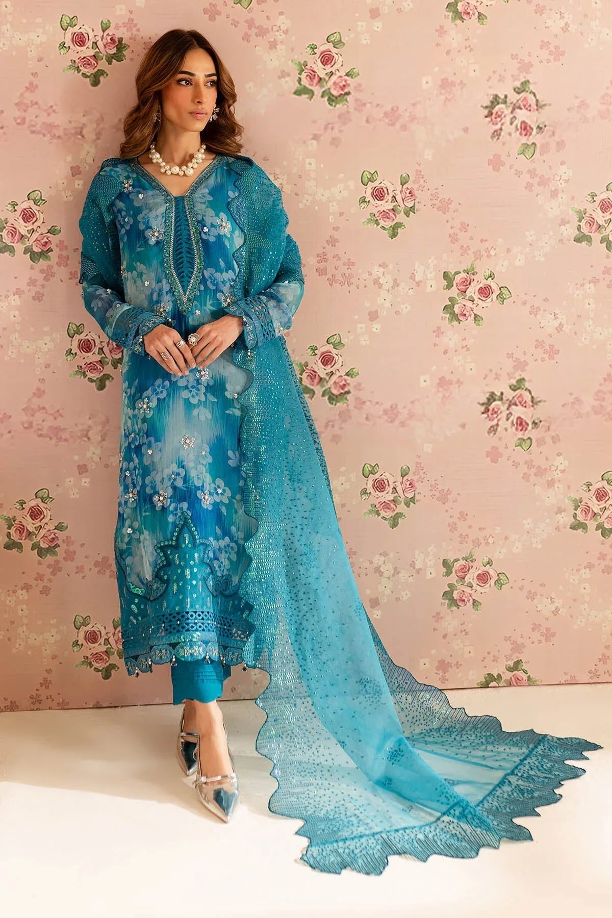 Nureh | Ballerina Formals | NU2-158 - Rang-e-Khaas