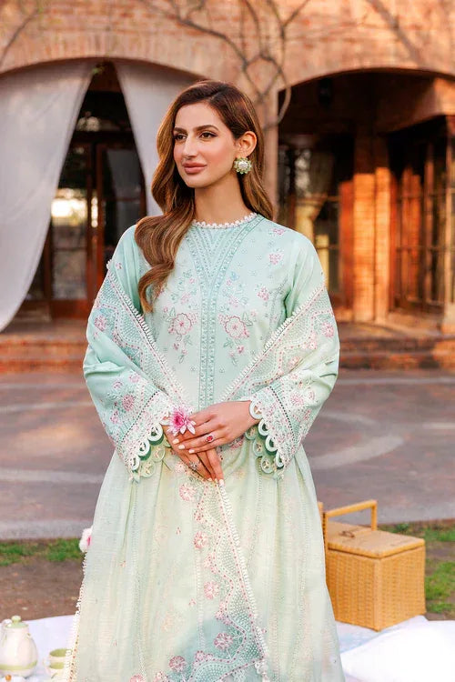 Farasha | Kaavish Lawn 24 | WHISPER MINT - Rang-e-Khaas
