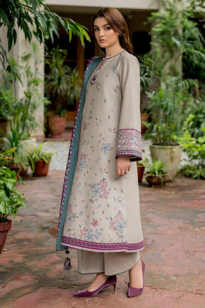 Jazmin | Winter Edition 24 | KHADDAR UW-0052 - Rang-e-Khaas