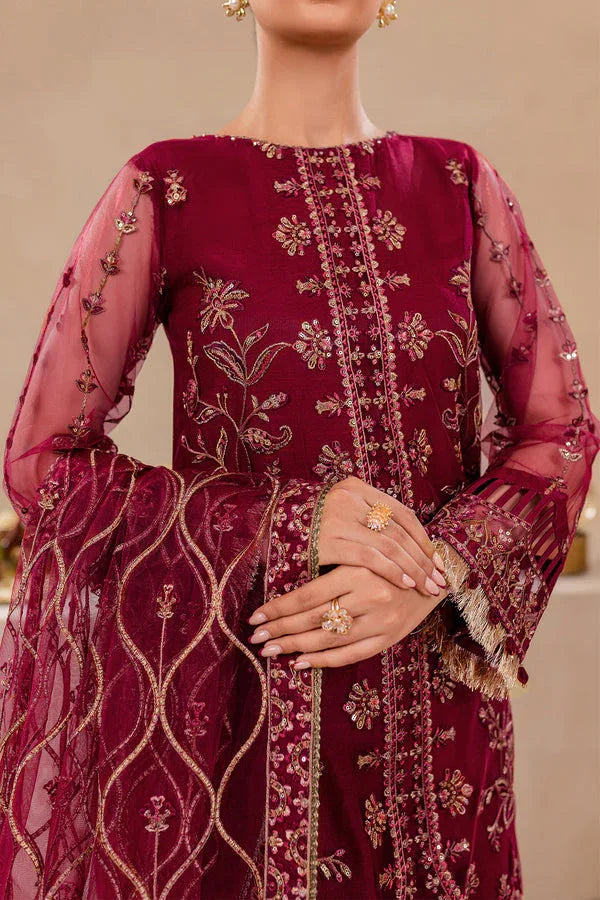 Farasha | Lumiere Formals |ROUGE PINK - Rang-e-Khaas
