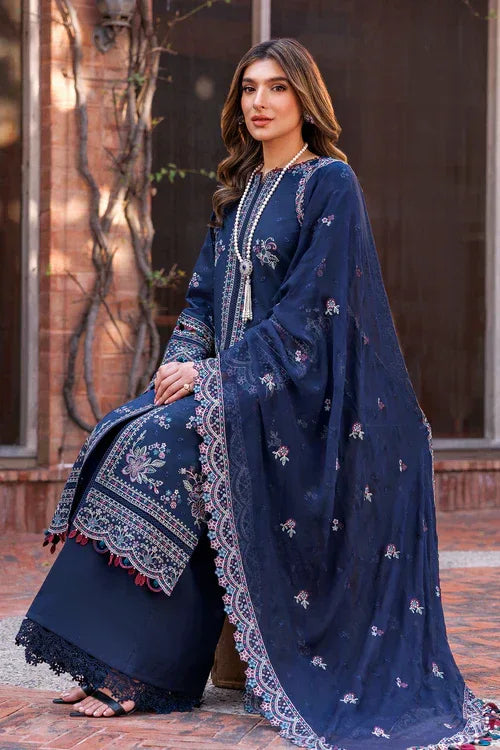 Farasha | Kaavish Lawn 24 | DEEP SAPPHIRE - Rang-e-Khaas