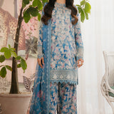 Ayzel | Armelia Printed Lawn 25 | Scilla