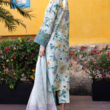 Farasha | Printed Essentials | Aqua Sparkle