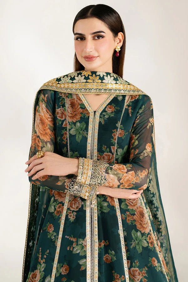 Farasha | Fiorella Formals | Teal Passion - Rang-e-Khaas