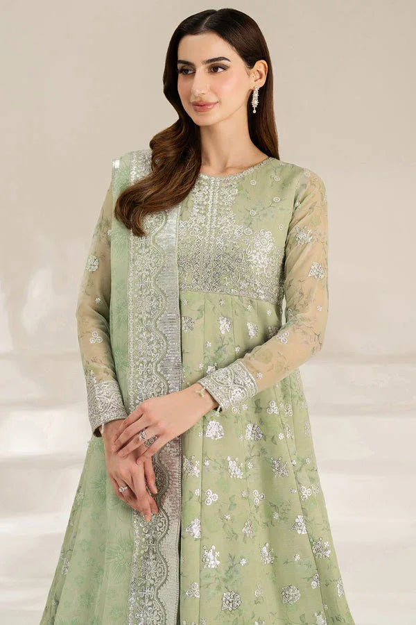 Farasha | Fiorella Formals | Sage Sparkle - Rang-e-Khaas