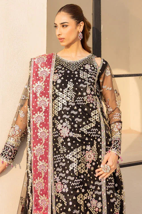 Farasha | Lu Zella Premium Formals 25 | Stardust Noir - Rang-e-Khaas