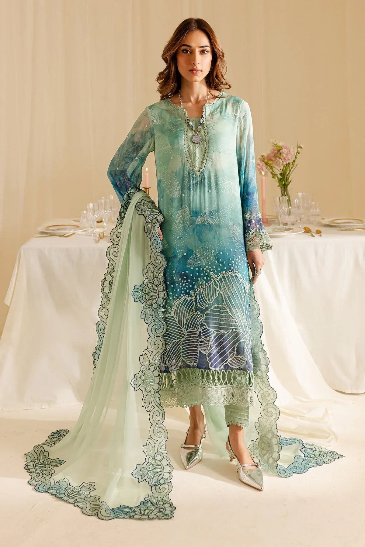 Nureh | Ballerina Formals | NU2-161 - Rang-e-Khaas