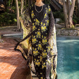 ELAF Signature Embroidered Lawn Unstitched 3Pc Suit ESL-06A ECLIPSED DREAM