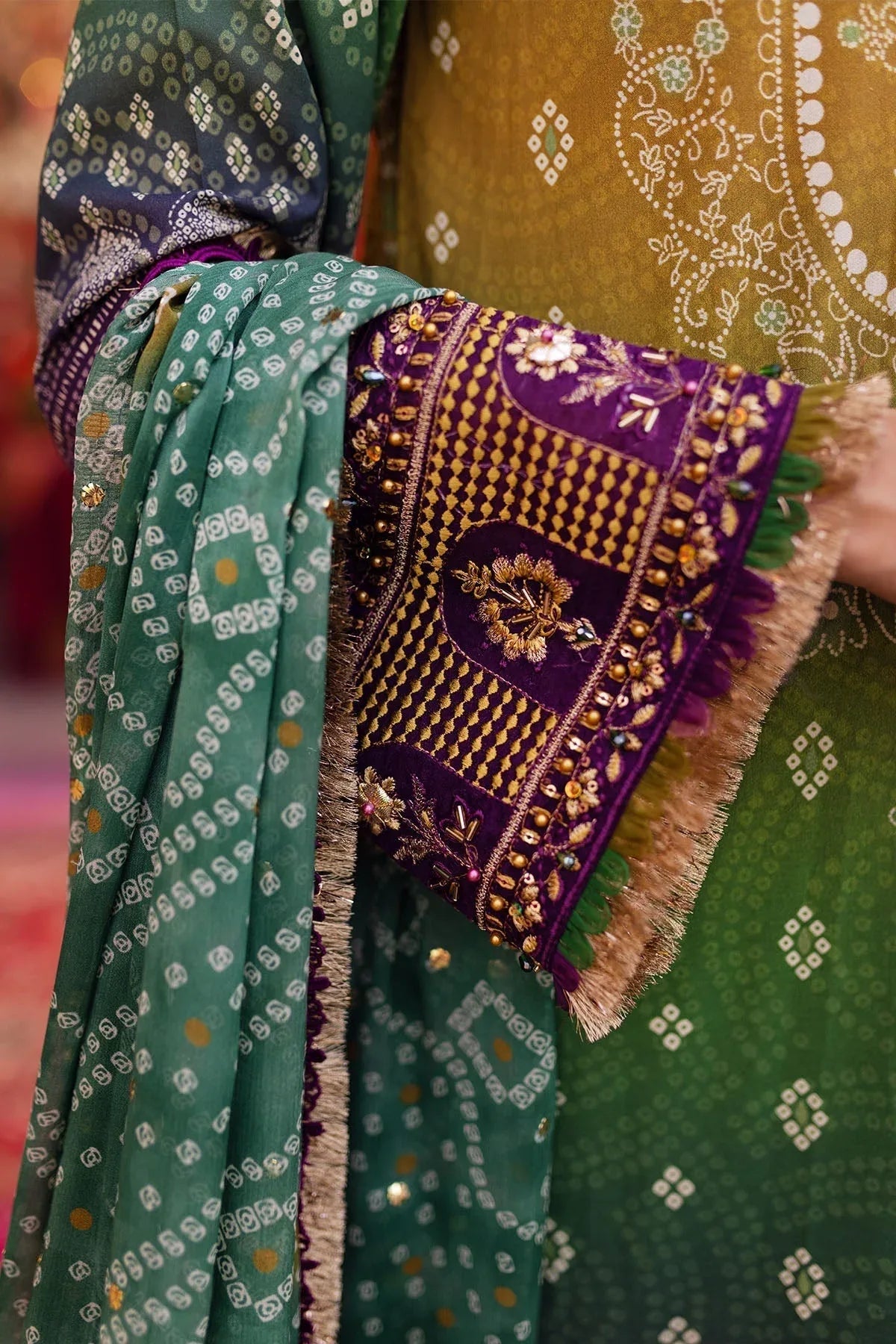 Nureh | Bazaar Lawn | NS-132 - Rang-e-Khaas