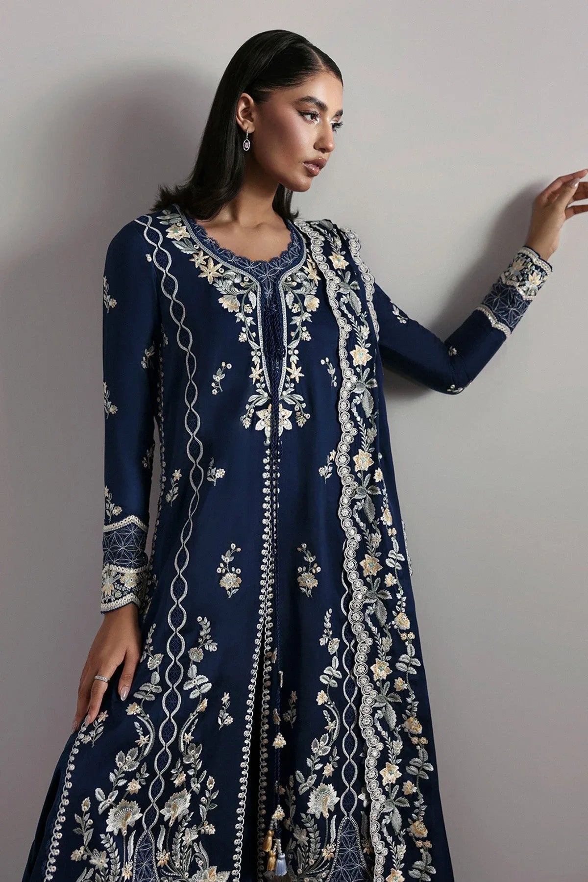 Afrozeh | Slate Ready to Wear | Alara - Rang-e-Khaas