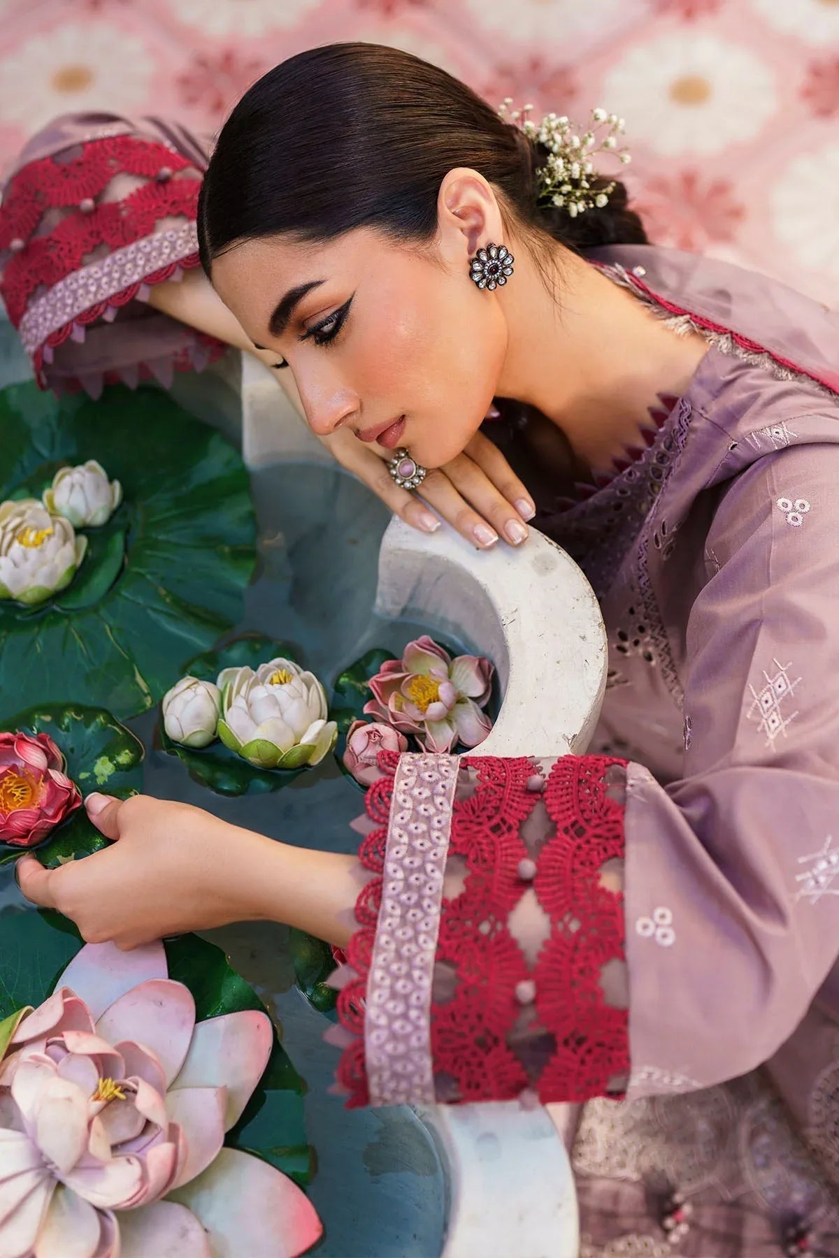 Nureh | Bazaar Lawn | NS-139 - Rang-e-Khaas