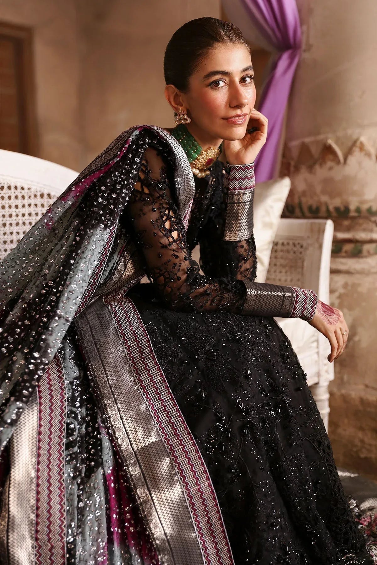 Nureh | Jhoomro Wedding Formals | NL-73 MAYA - Rang-e-Khaas