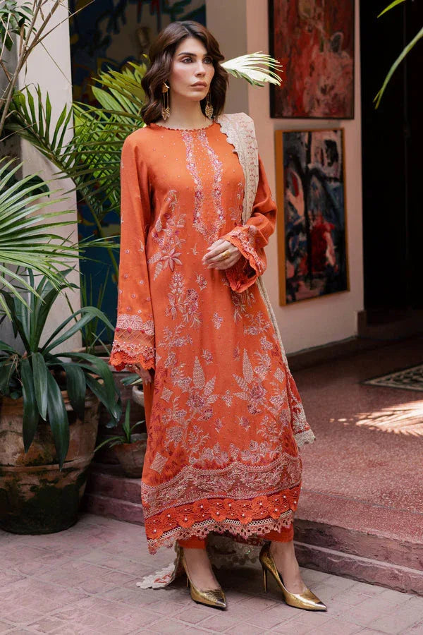Nureh | Exclusive Leather Peach | NE-184 - Rang-e-Khaas