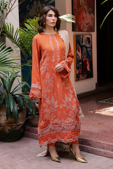 Nureh | Exclusive Leather Peach | NE-184 - Rang-e-Khaas
