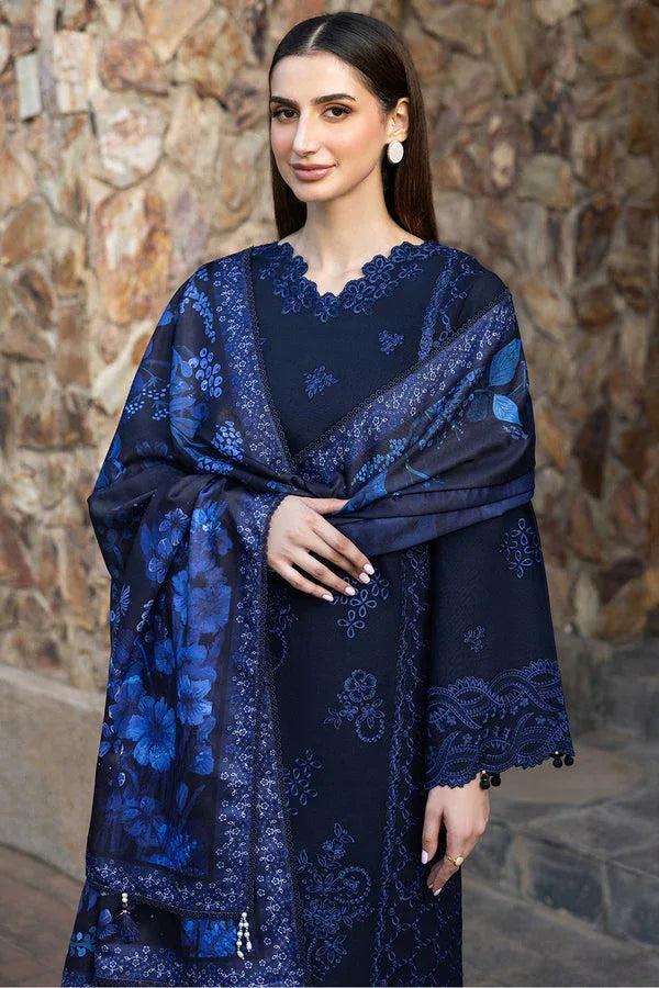 Farasha | Eminence Khaddar 25 | Bluebell - Rang-e-Khaas