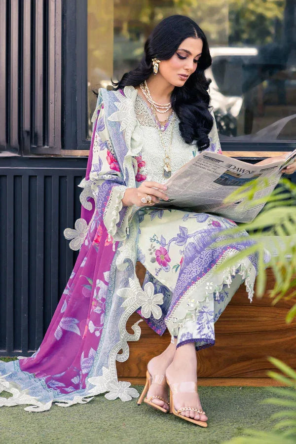 Nureh | Glam Girl Lawn | GL-07 - Rang-e-Khaas