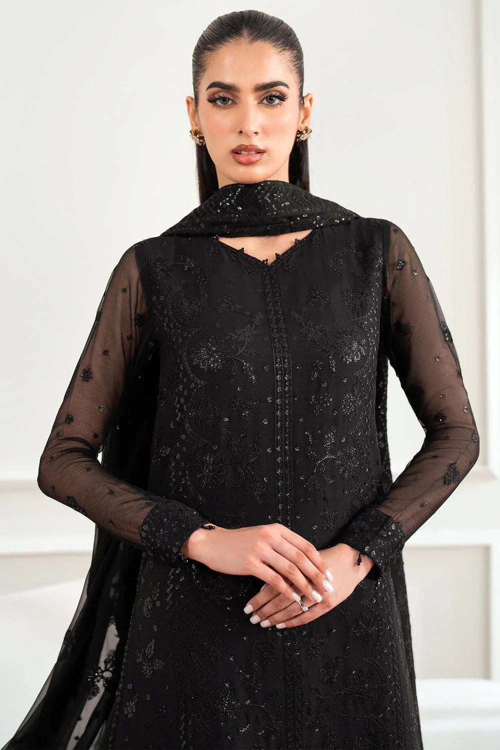 Farasha | Essence Formals 25 | Dark Whisper - Rang-e-Khaas