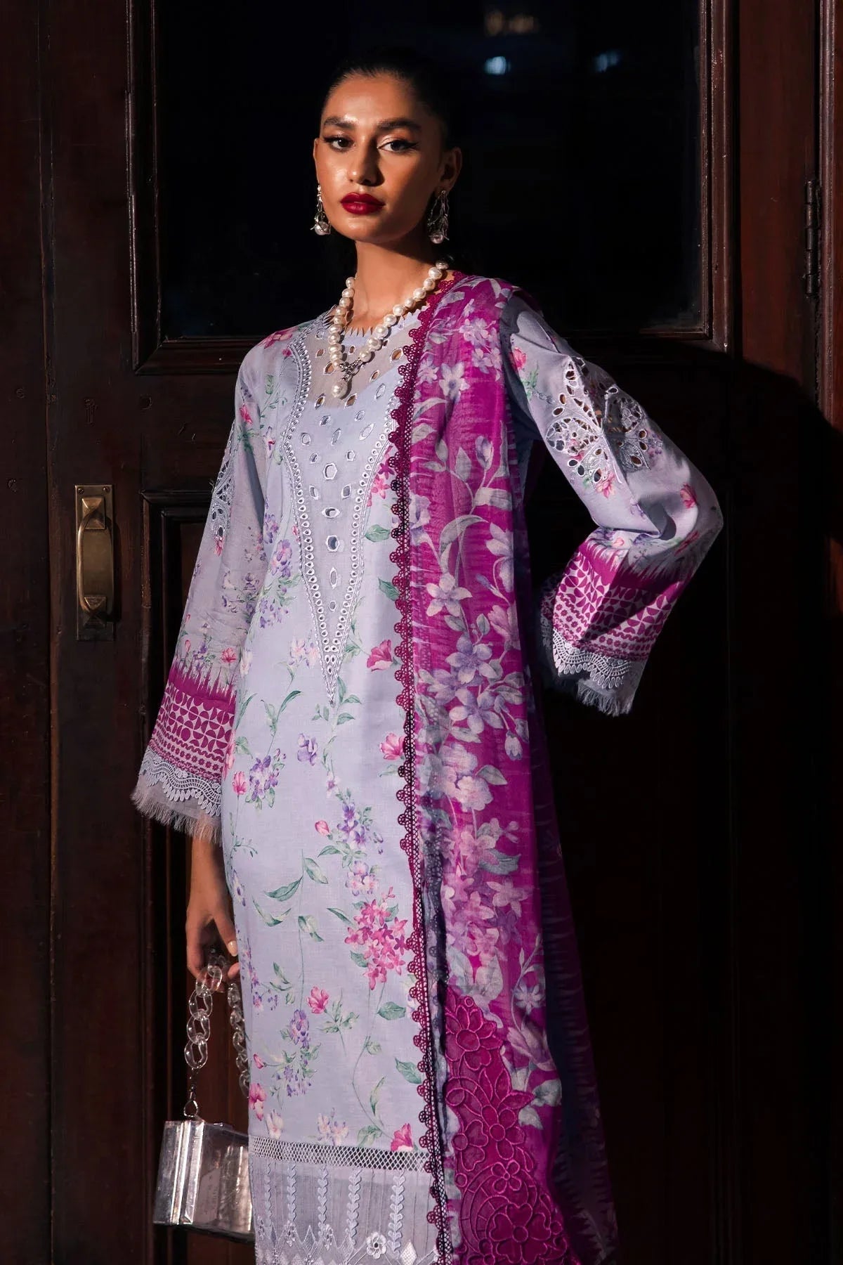 Nureh | Glam Girl Lawn | GL-17 - Rang-e-Khaas