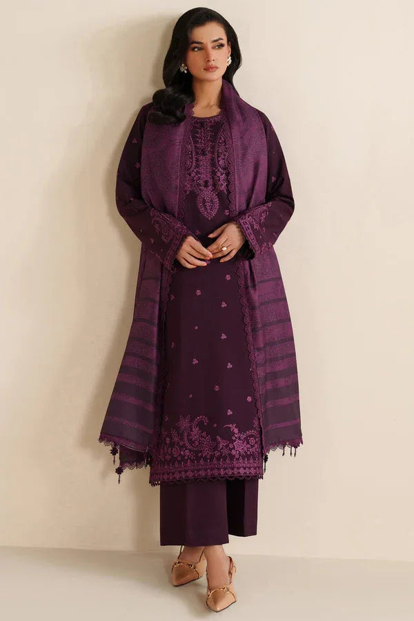 Farasha | Winter Spell 25 | Violett - Rang-e-Khaas