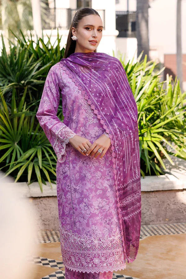 Farasha | Printed Essentials | Lavender Rush - Rang-e-Khaas
