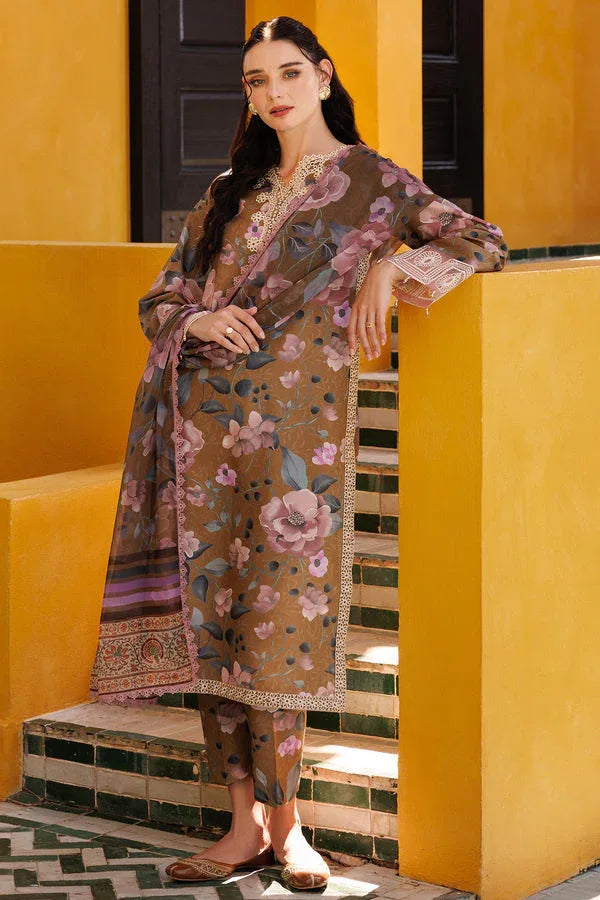 Farasha | Printed Essentials | Fawn Bliss - Rang-e-Khaas